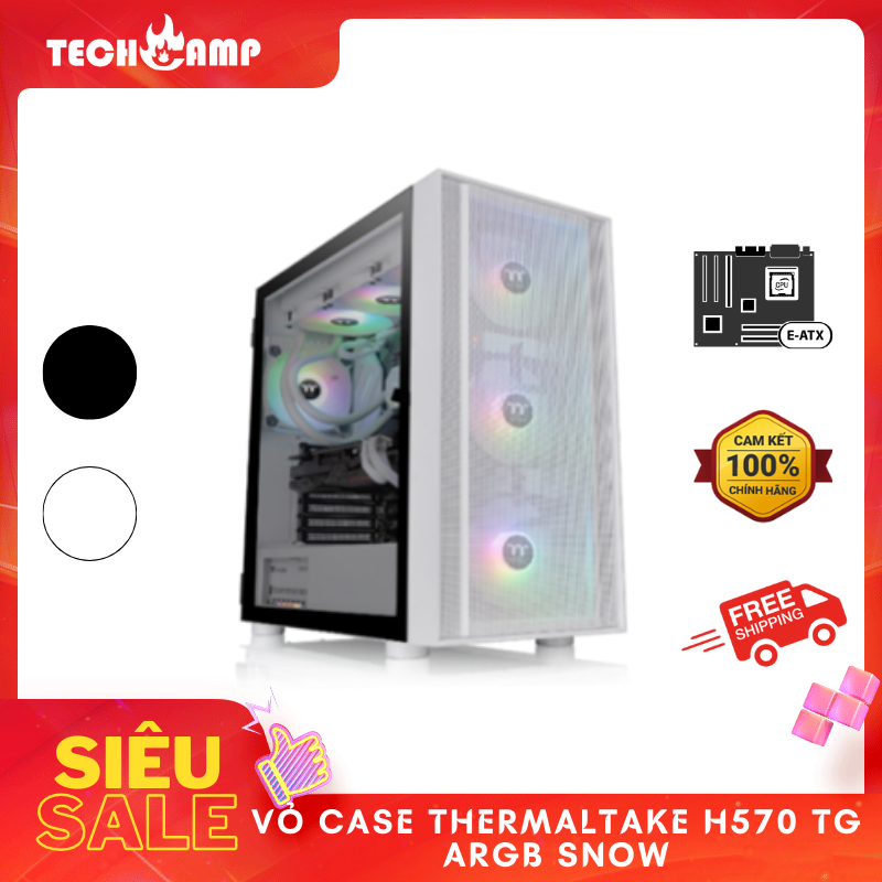 Vỏ Case Thermaltake H570 TG ARGB - Hàng chính hãng