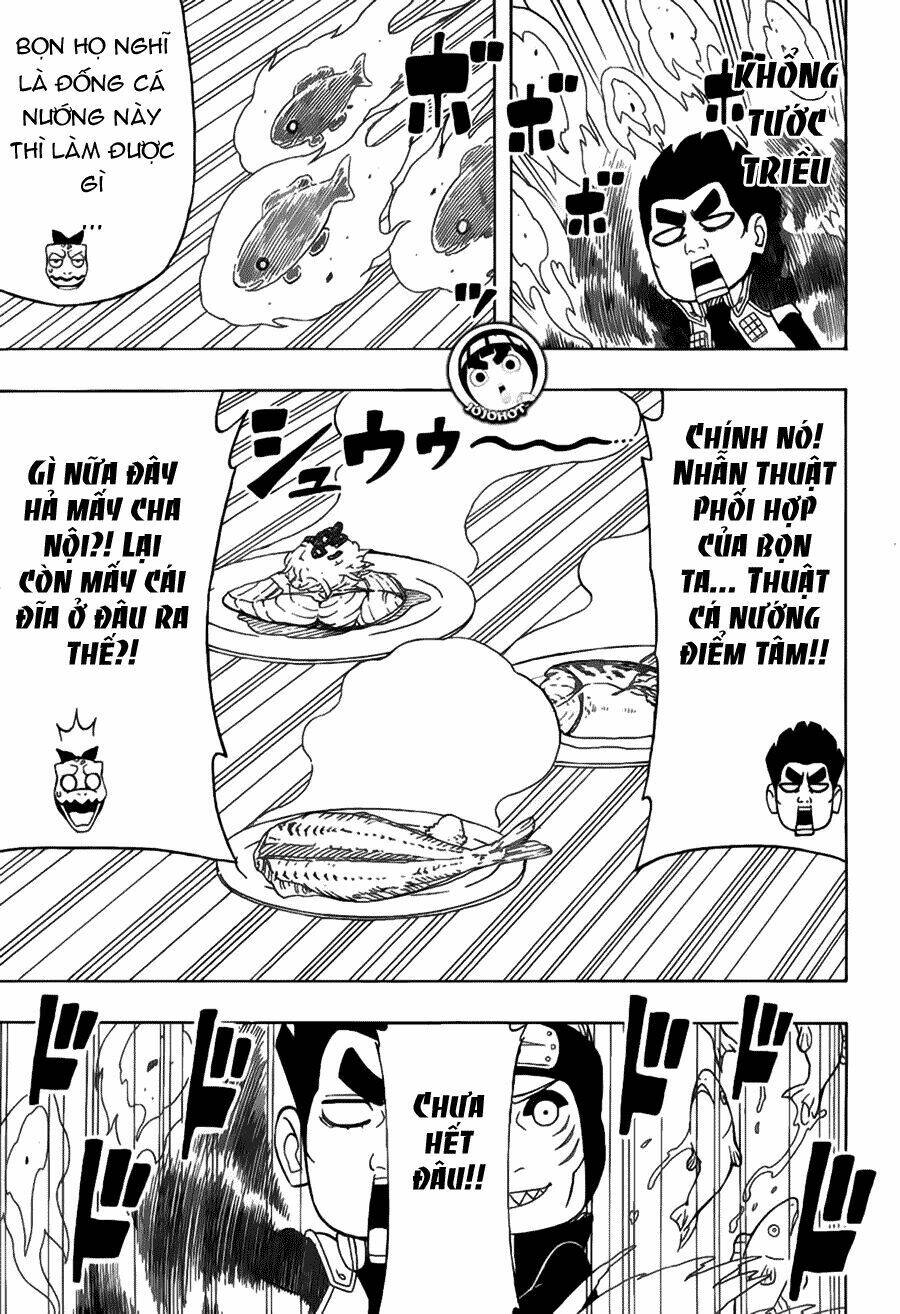 cửu vĩ hồ ly ngoại truyện rock lee chapter 21 23