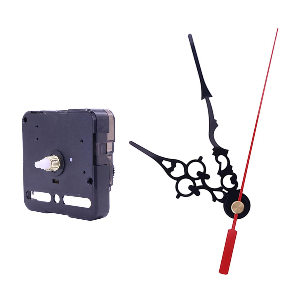 Wall Clock Quiet Clockwork, HR903 Quartz Clockwork, Whisper Quiet Clockwork with 3 Pointer Sets for Wall Clock