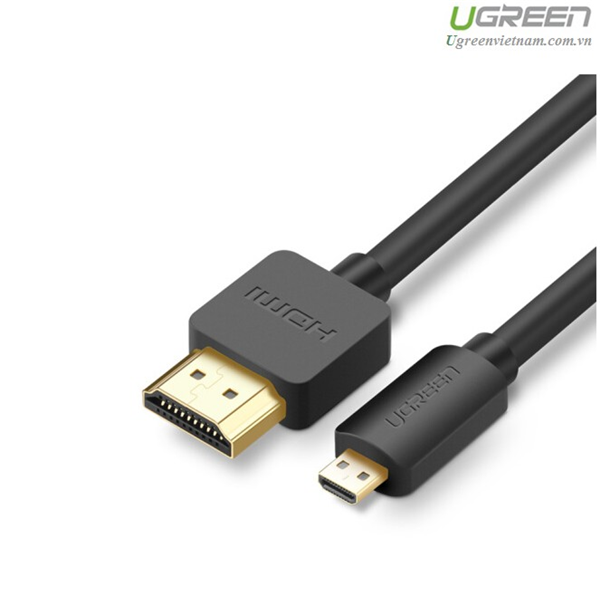 Cáp chuyển Micro HDMI sang HDMI Ugreen 30102-Hàng chính hãng.