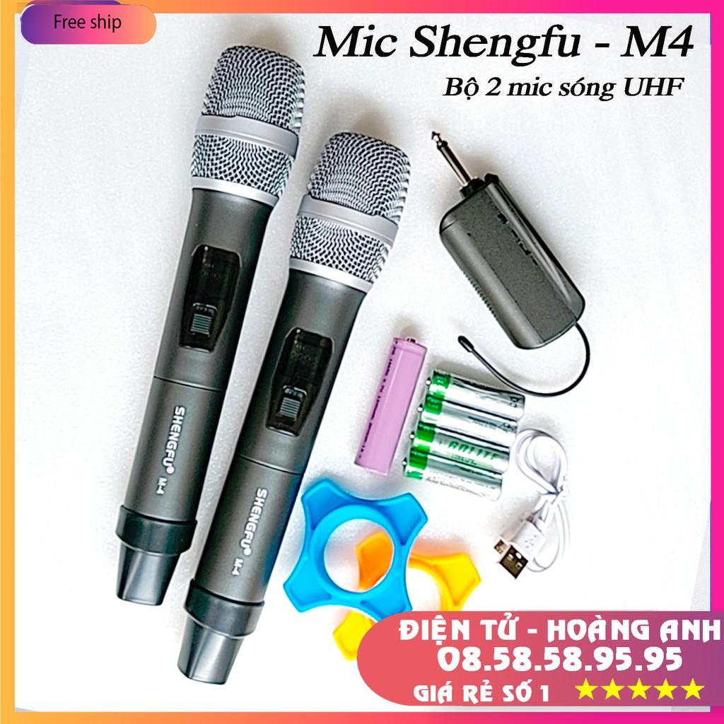 MICRO KHÔNG ĐÂY ĐA NĂNG SHENGFU - M4 ( 2 TAY MICRO) mẫu mói nhất 2020