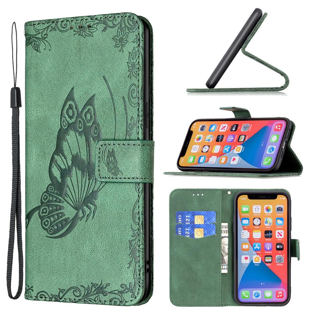 Ốp lưng điện thoại dạng ví da lật dành cho Apple iPhone 13 Pro Max 13 Mini