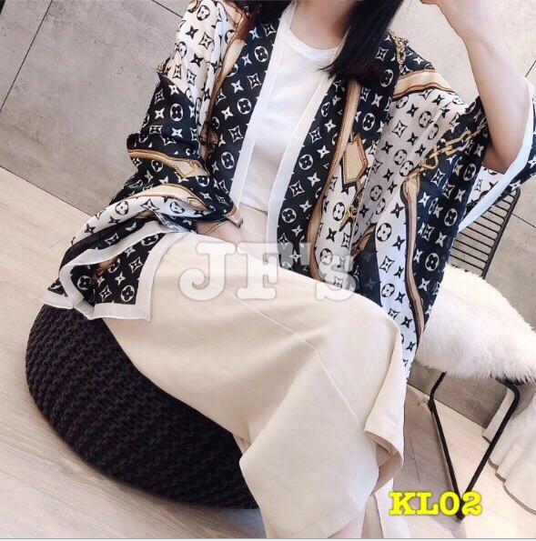Khăn quàng cotton lanh, khăn choàng thu đông phong cách thời trang Hàn Quốc