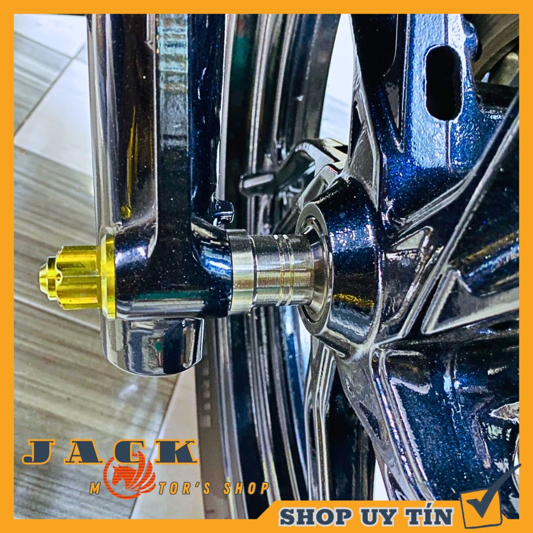 Bộ cục canh bánh trước xe Vario Airblade inox 304 nguyên khối CNC không cần gỡ roong