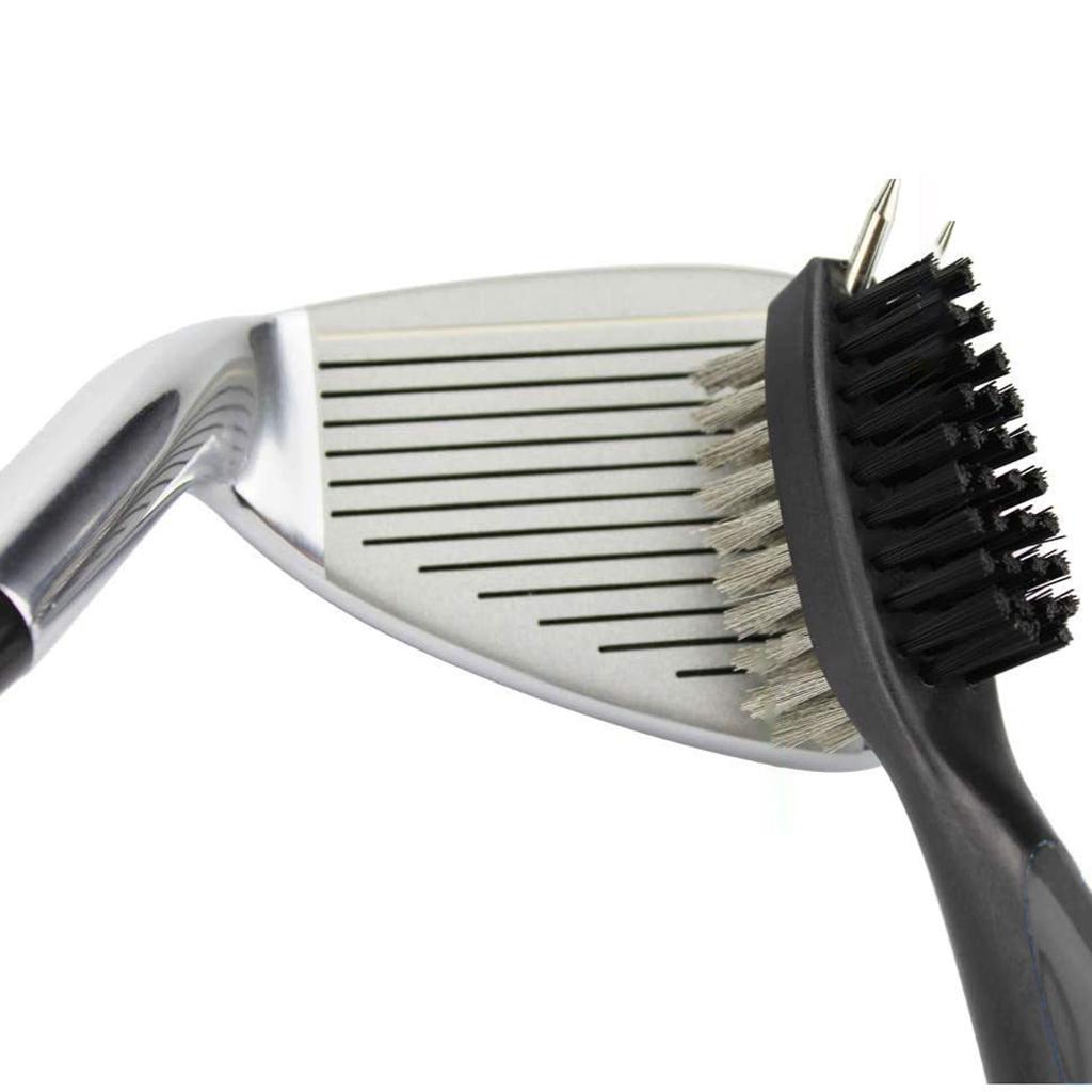 Golf Club Cleaning Kit Brush Tool Groove Cleaner Cleaning Tool Golf Tees