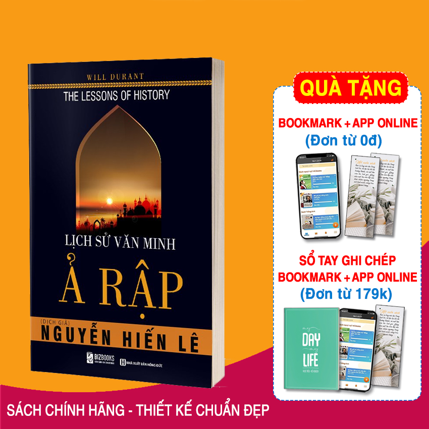 Lịch Sử Văn Minh Ả Rập Tặng Kèm Bookmark Pl