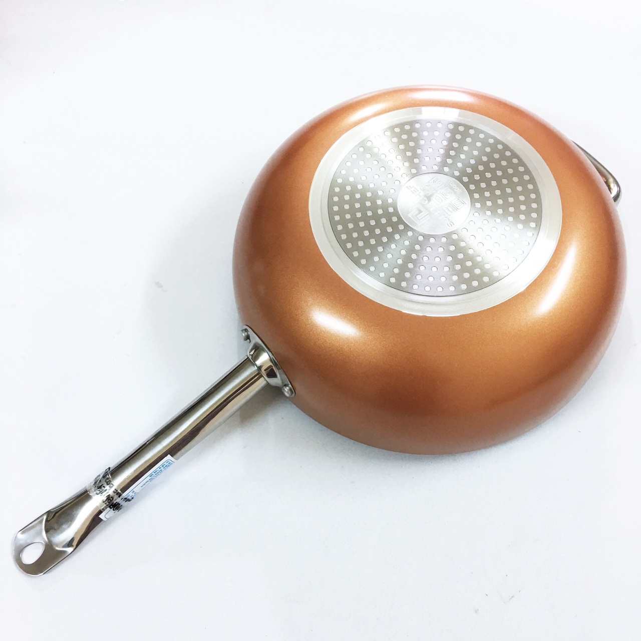 Chảo xào chống dính Hợp kim tráng men đáy từ Tay cầm chống nóng 30cm SC_W1030