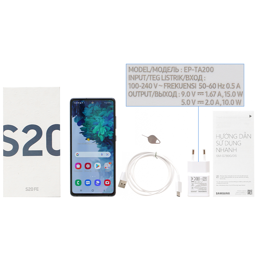 Điện Thoại Samsung Galaxy S20 FE 8GB/256GB - Hàng Chính Hãng - Đã Kích Hoạt Bảo Hành Điện Tử