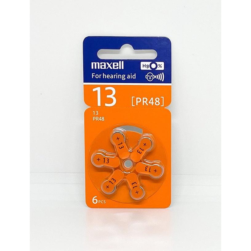 Pin máy trợ thính Maxell PR41 / PR44 / PR48 / PR536 1,45V Hàng chính hãng