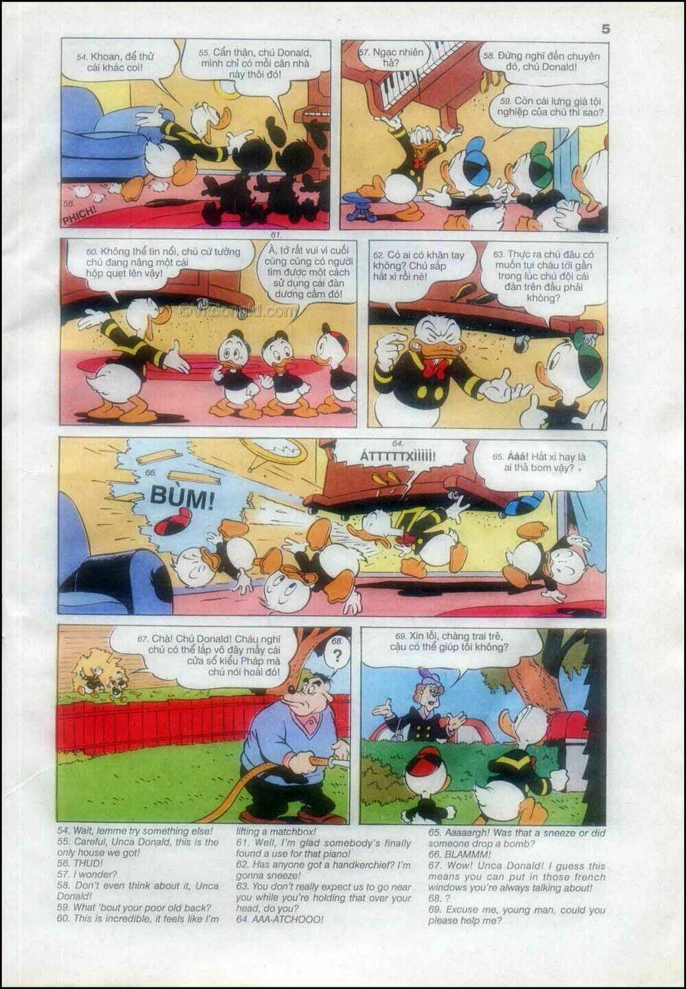 donald và bạn hữu chapter 74 9