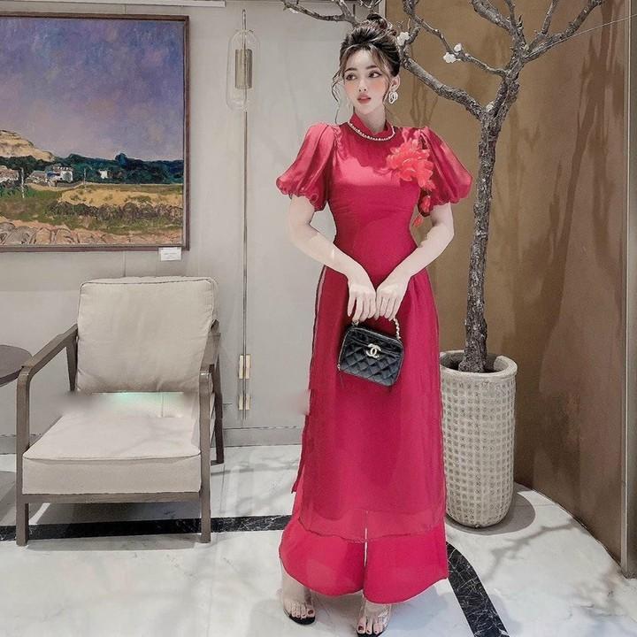 Áo Dài Đi Chơi LABELLE Nhiều Màu TKCC148