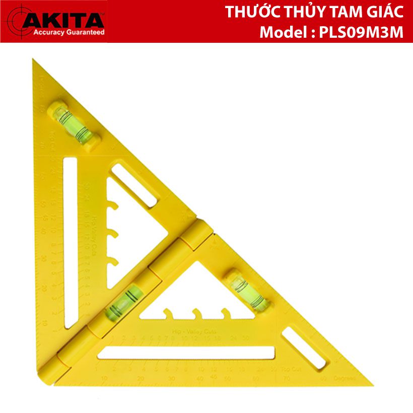 Thước thủy tam giác có từ Akita