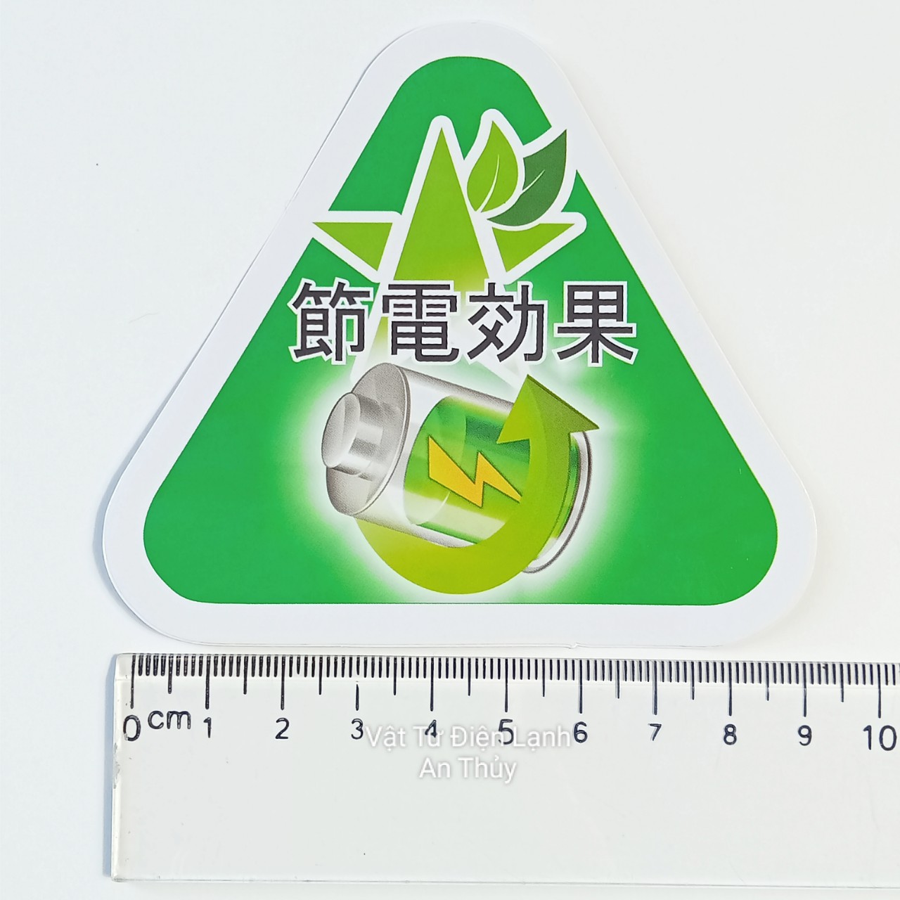Combo 10 tem dán năng lượng tam giác chữ nhật