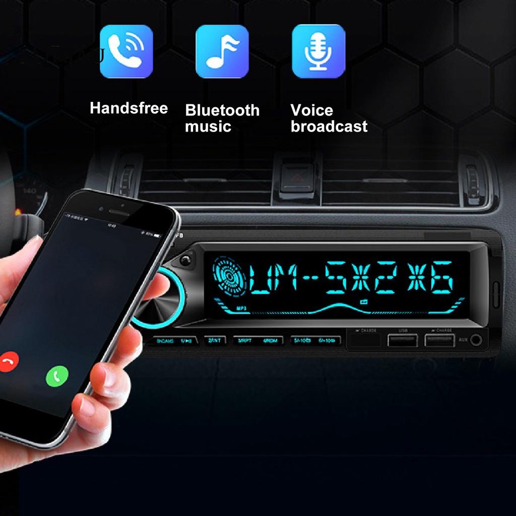 *QCDZ* 3182 12V Car MP3 Player Bluetooth Dual USB Quick Charging Card Radio Player for Vehicles