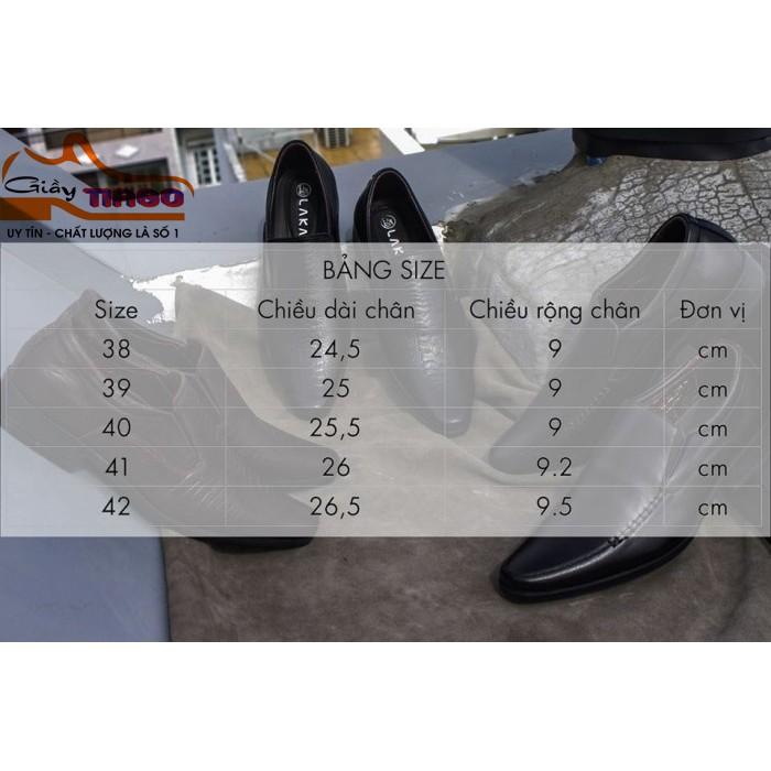 Giày thể thao nam sneake da bò TA