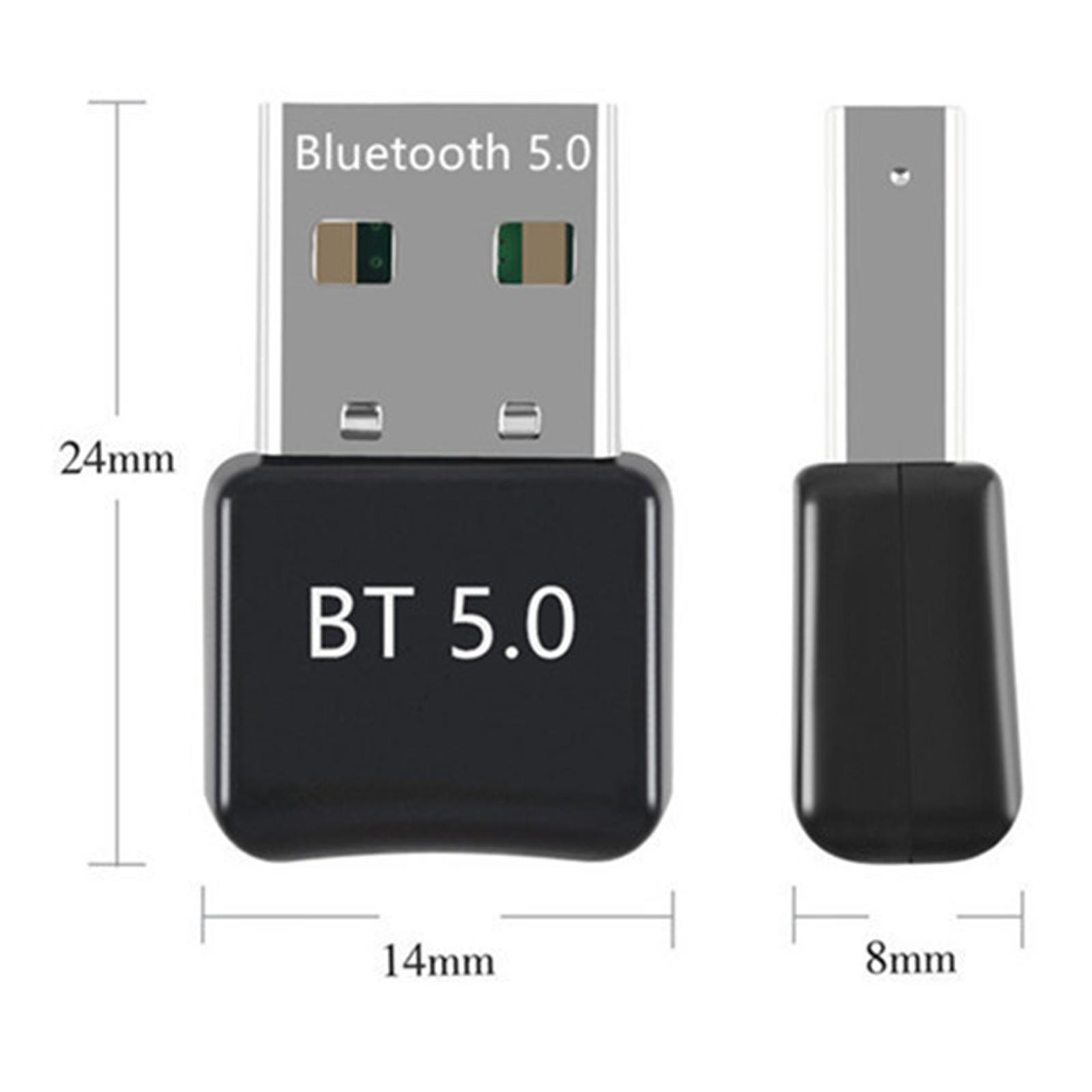 Wireless Bluetooth Adapter 3Mbps Bluetooth BT 5.0 for Laptop Headsets
