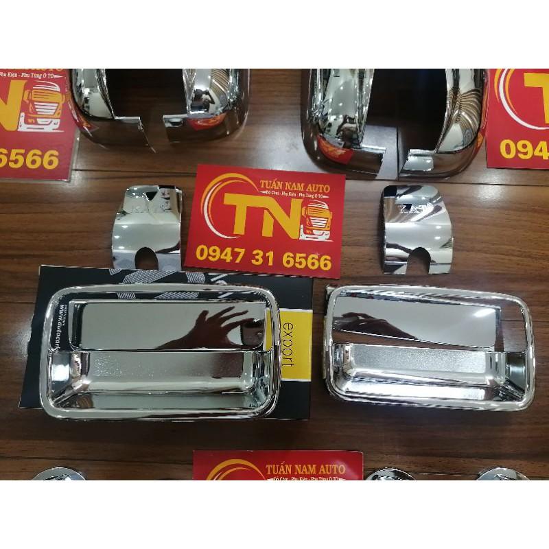 ỐP TAY NẮM CỬA MẠ CRÔM INOX KIA 1.4 TẤN, K3000, K165, K190, K2700, K140