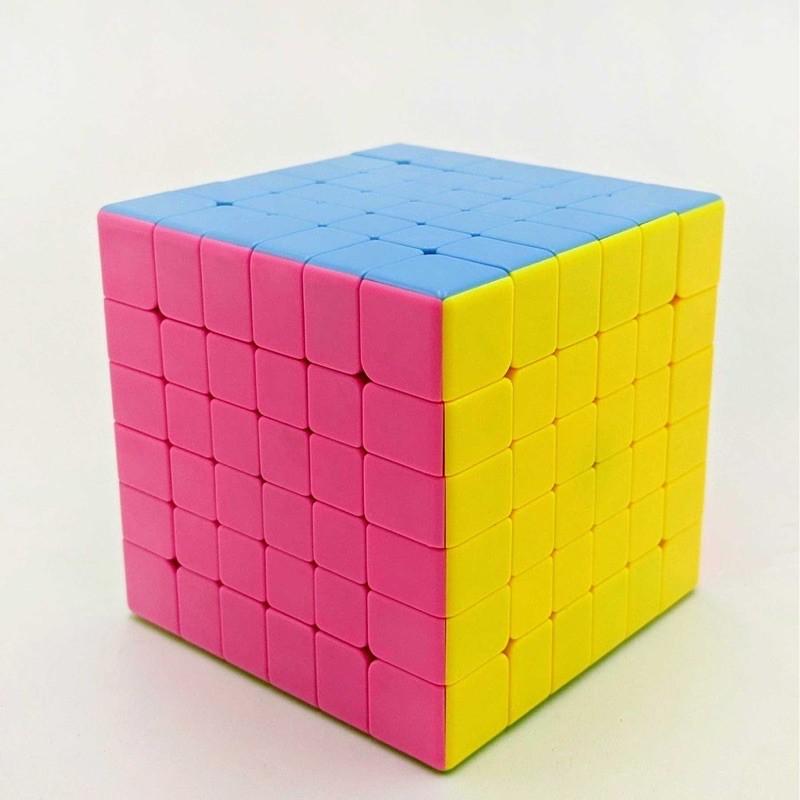 RUBIC dạ quang 6 tầng 6x6 xoay trơn, không kẹt rít, độ bền cao. Rubik 6 tầng cao cấp.