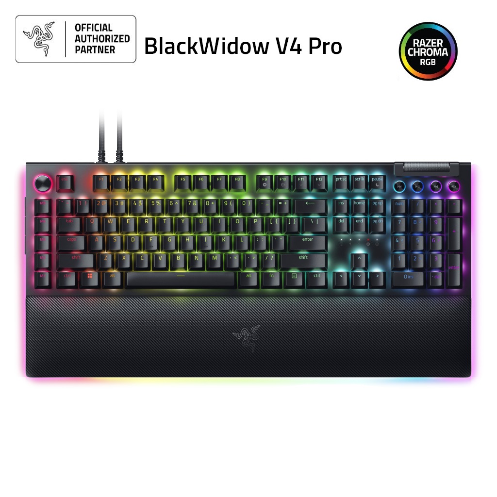 Bàn phím cơ Razer BlackWidow V4 Pro - Hàng chính hãng