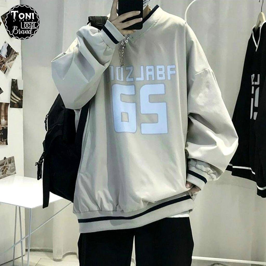 Áo Sweater Nỉ Ngoại số 65 - Áo Khoác Nỉ nam nữ Unisex cổ tim (ST160 - Kèm Ảnh Thật)