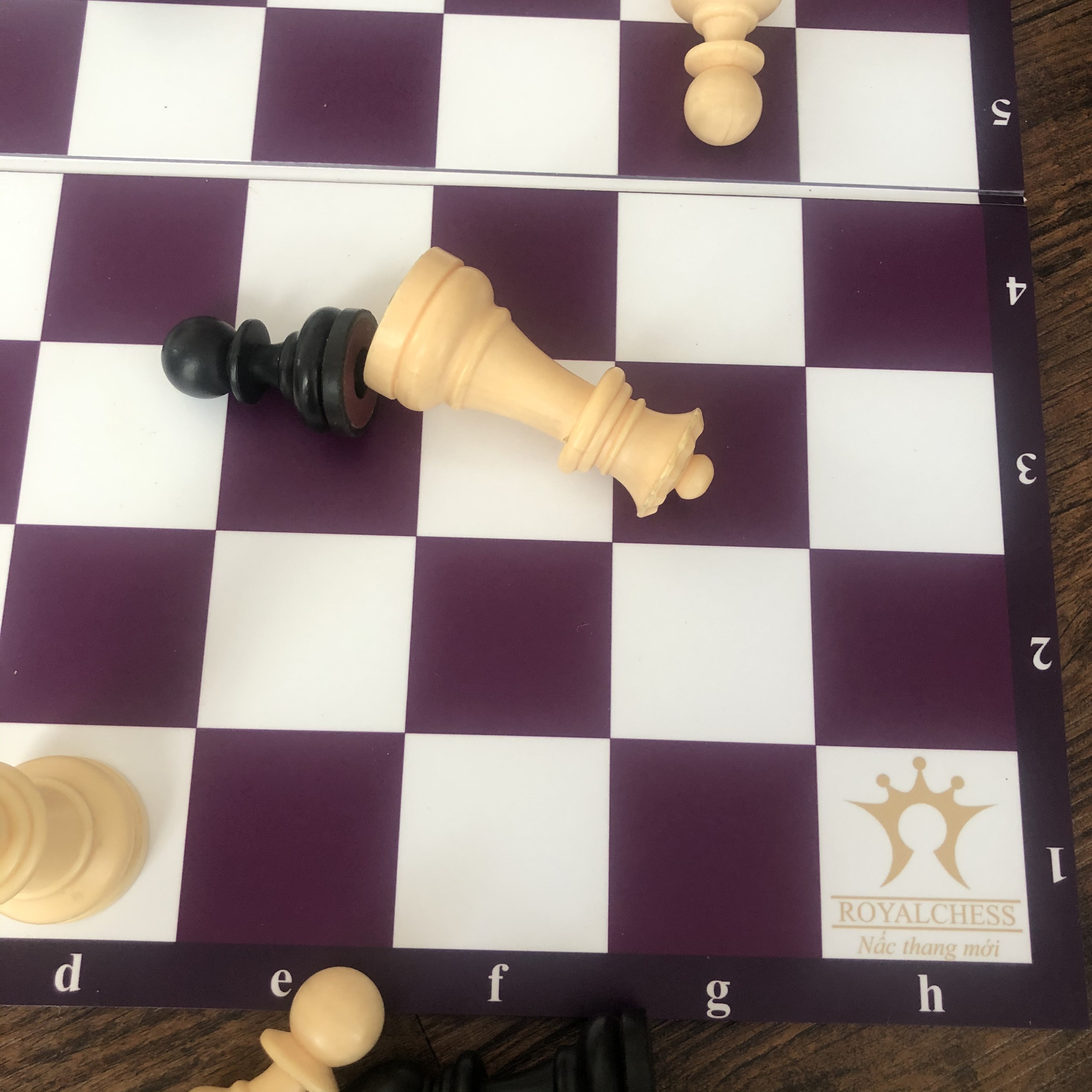 Bàn Cờ Vua Royalchess - RC2020 tím