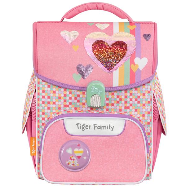 Ba Lô Chống Gù Jolly Schoolbag Pro 2S - Pink Amour - Sequins - Tiger Family TGJL-018A(3)
