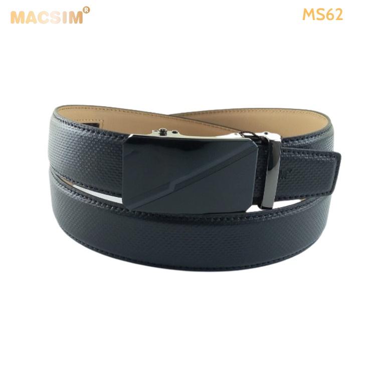 Thắt lưng nam da thật cao cấp nhãn hiệu Macsim MS62