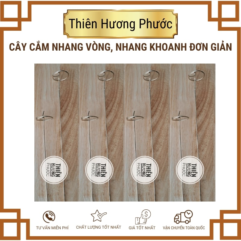 Cây cắm nhang vòng, nhang khoanh chữ vạn