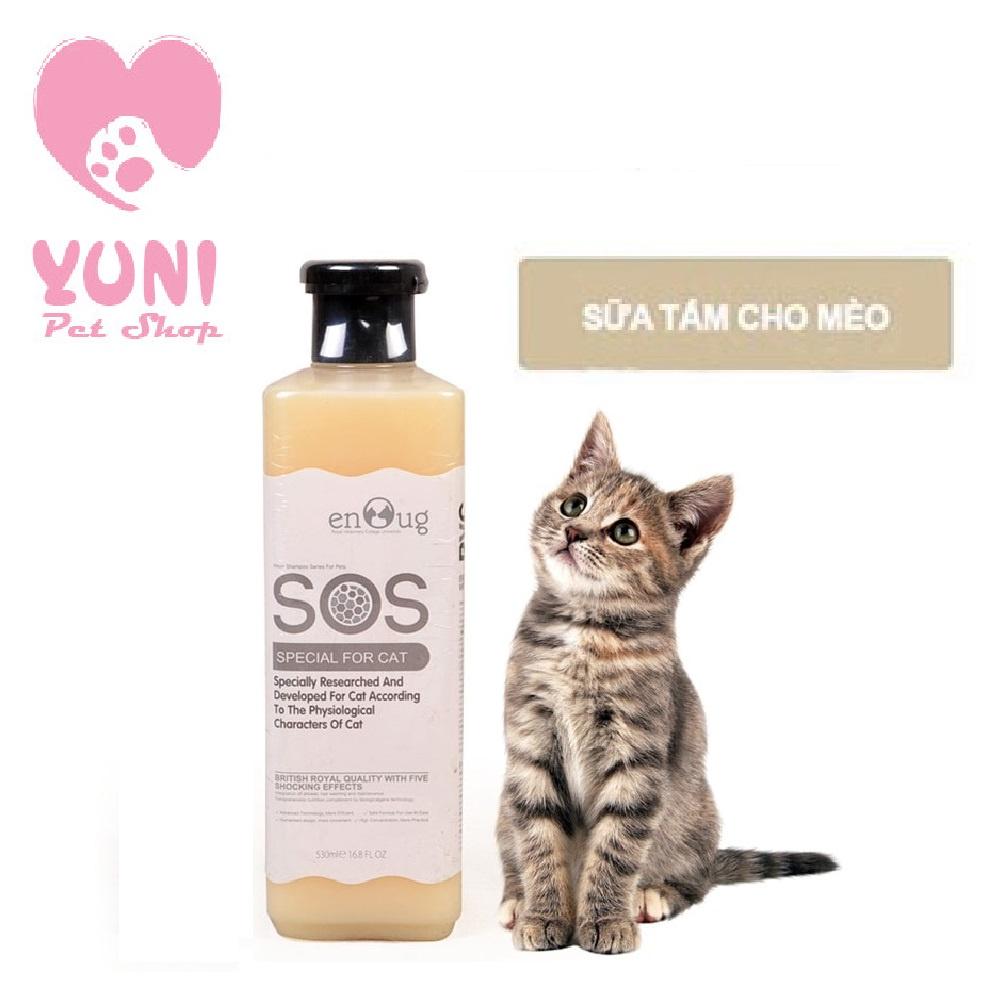 Sữa Tắm Cho Chó Mèo Sos 530Ml - Trắng
