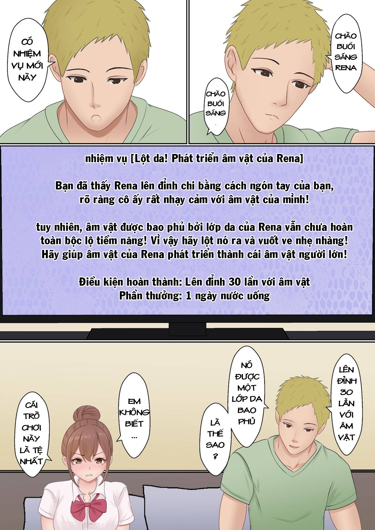 bạn gái tôi phải làm tình với anh trai tôi thì mới thoát ra được chapter 1 36