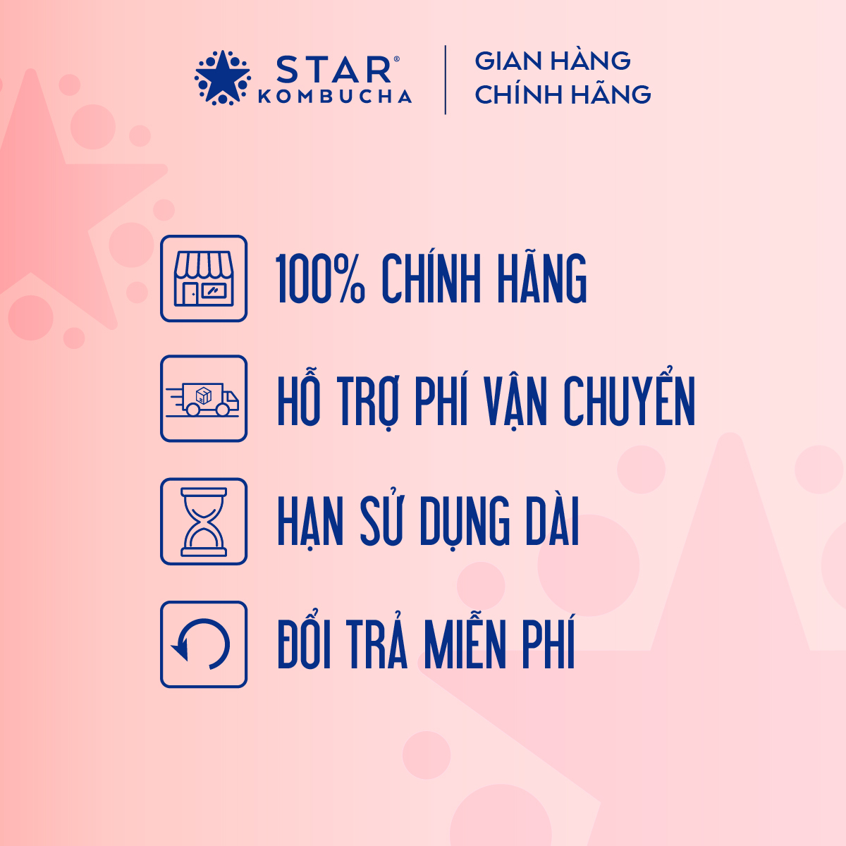 Lốc 6 lon thức uống lên men STAR KOMBUCHA mix vị