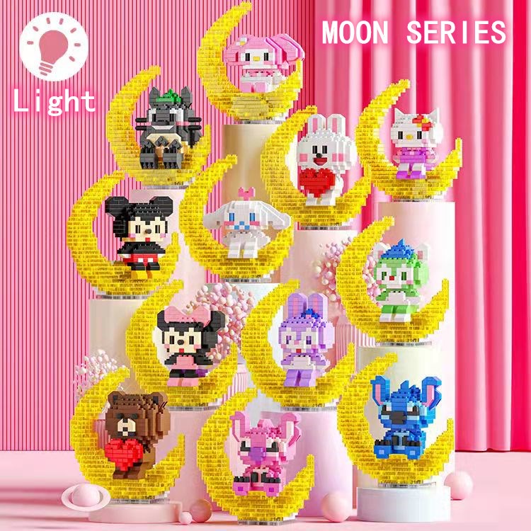 MÔ HÌNH LẮP RÁP ĐỘNG VẬT HOẠT HÌNH ĐÁNG YÊU CHO BÉ - ĐỒ CHƠI XÉP HÌNH 3D