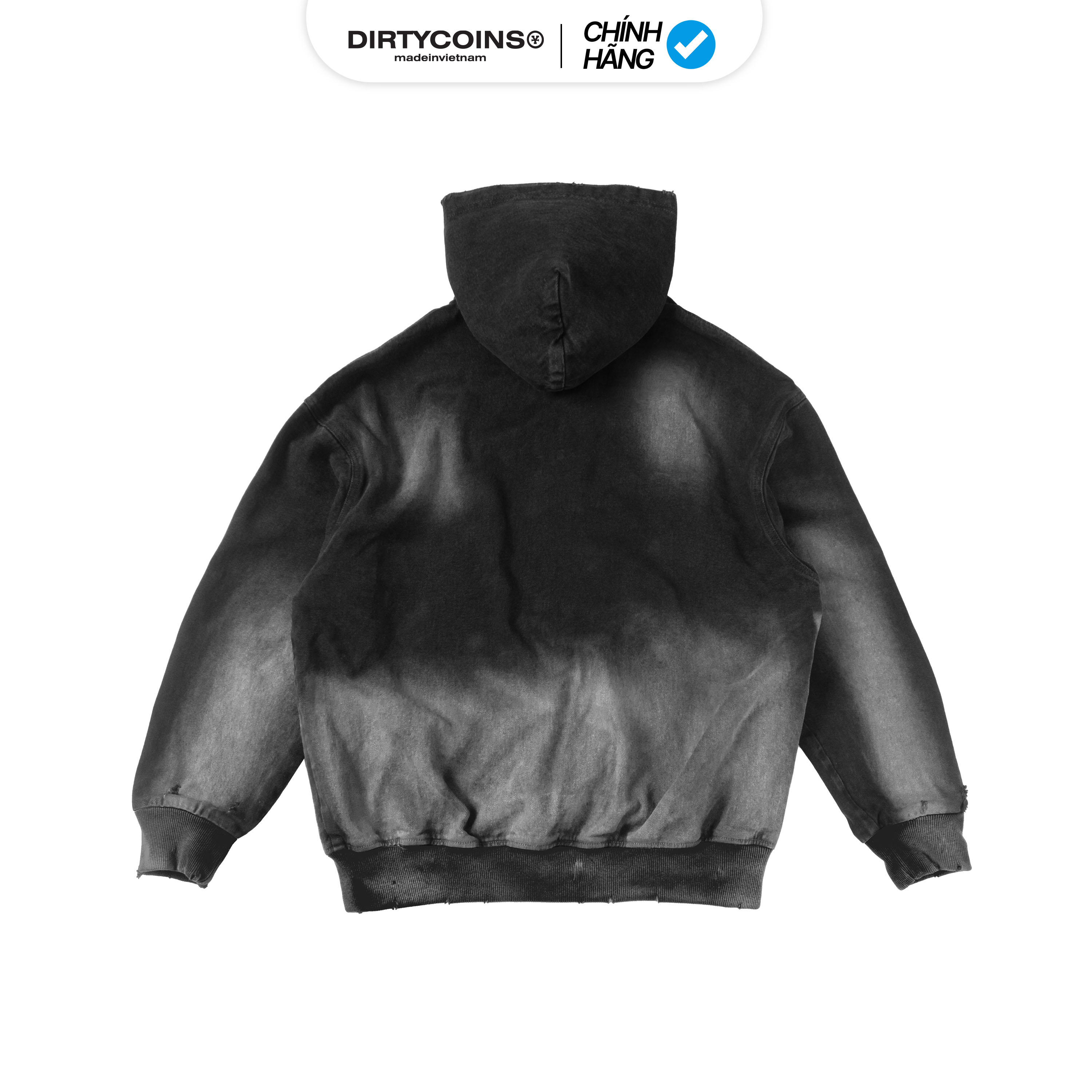 Áo Khoác Denim Hoodie