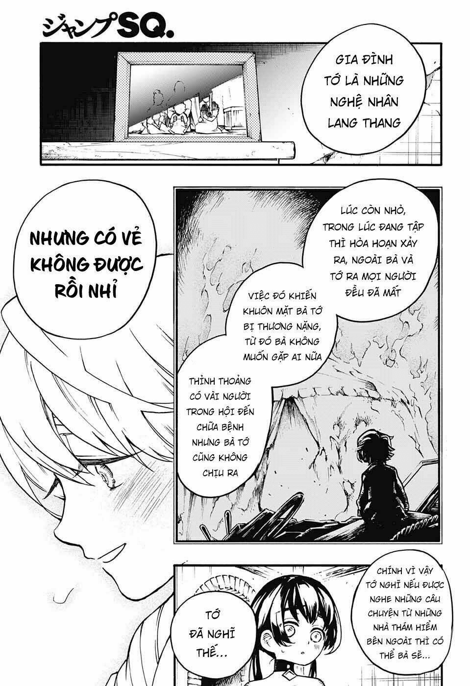 những bức họa quái dị của phù thủy chapter 13 27