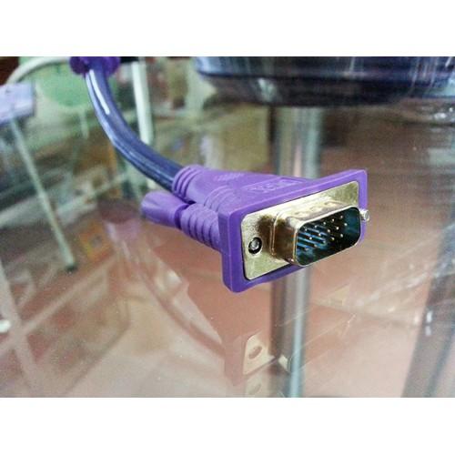 Dây VGA 10M- 15M- 20M Tím 3+9 chống nhiễu Xịn