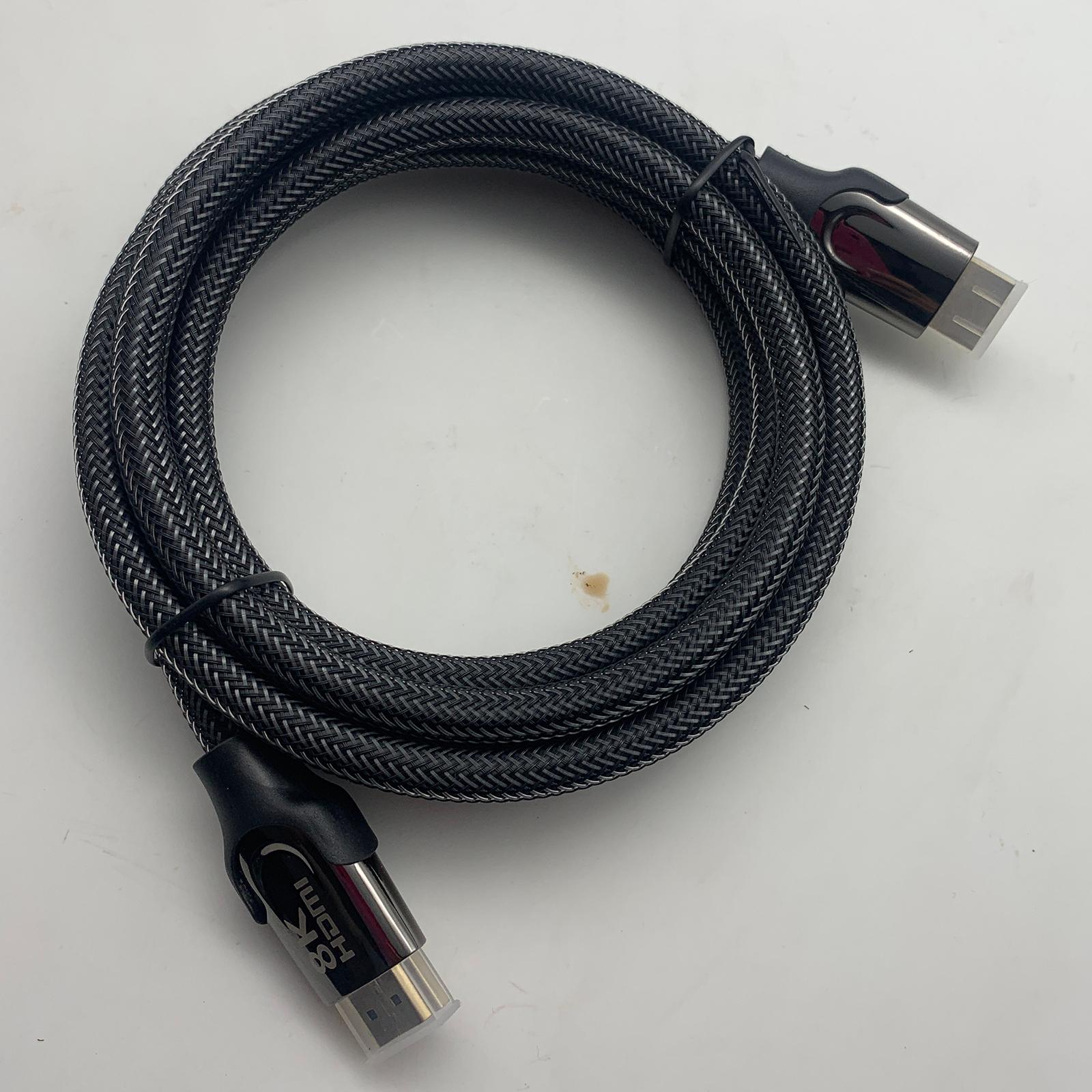 High-Speed, Ultra HD HDMI 2.1 Cable Replacement, High definition 48Gbps 8K HDMI Cable Connect Wire Fits for Xbox, TV PC, DVD Player