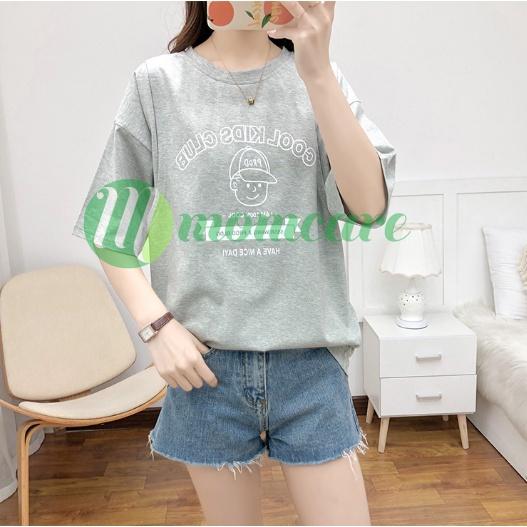 Áo phông bầu cộc tay, đồ sau sinh cho con bú ti - Quần áo thời trang Quảng Châu mùa hè đẹp giá rẻ Bigsize