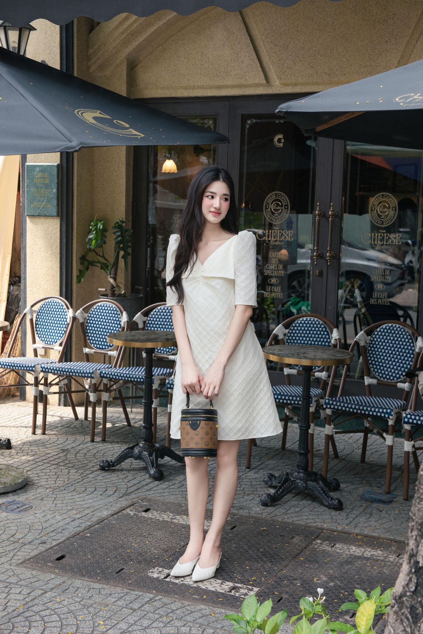 OLV - Đầm Brynlee V Neck Dress
