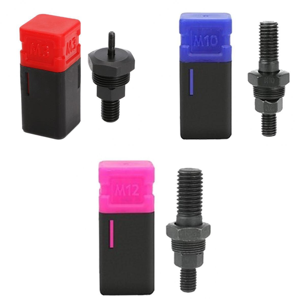 3pcs Steel Hand Riveter Gun Nutsert Tool Kit M3 M10 M12