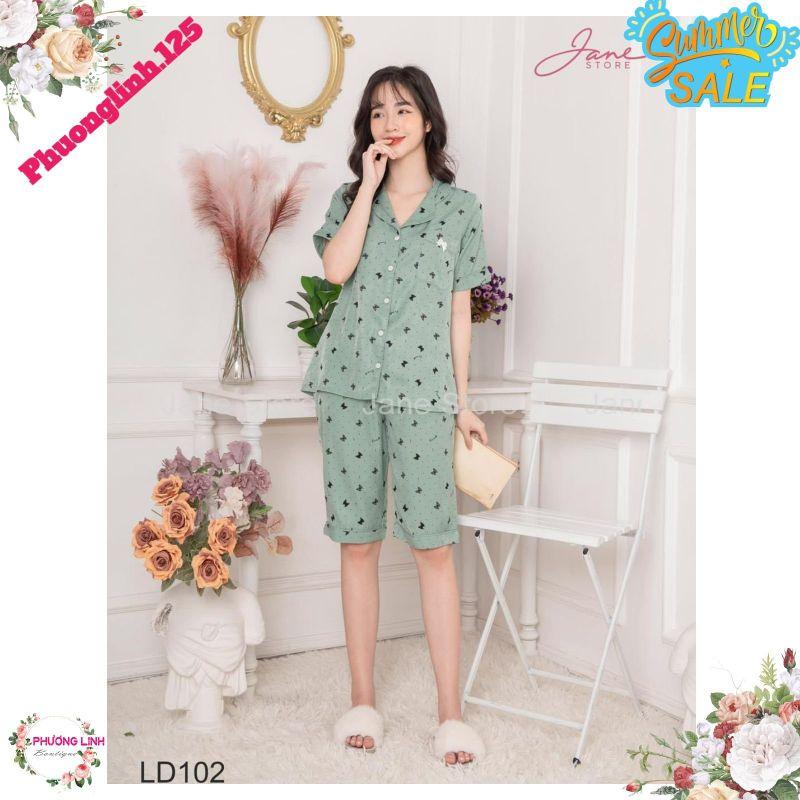 BỘ PIJAMA NGỐ HỌA TIẾT TÚI NƠ