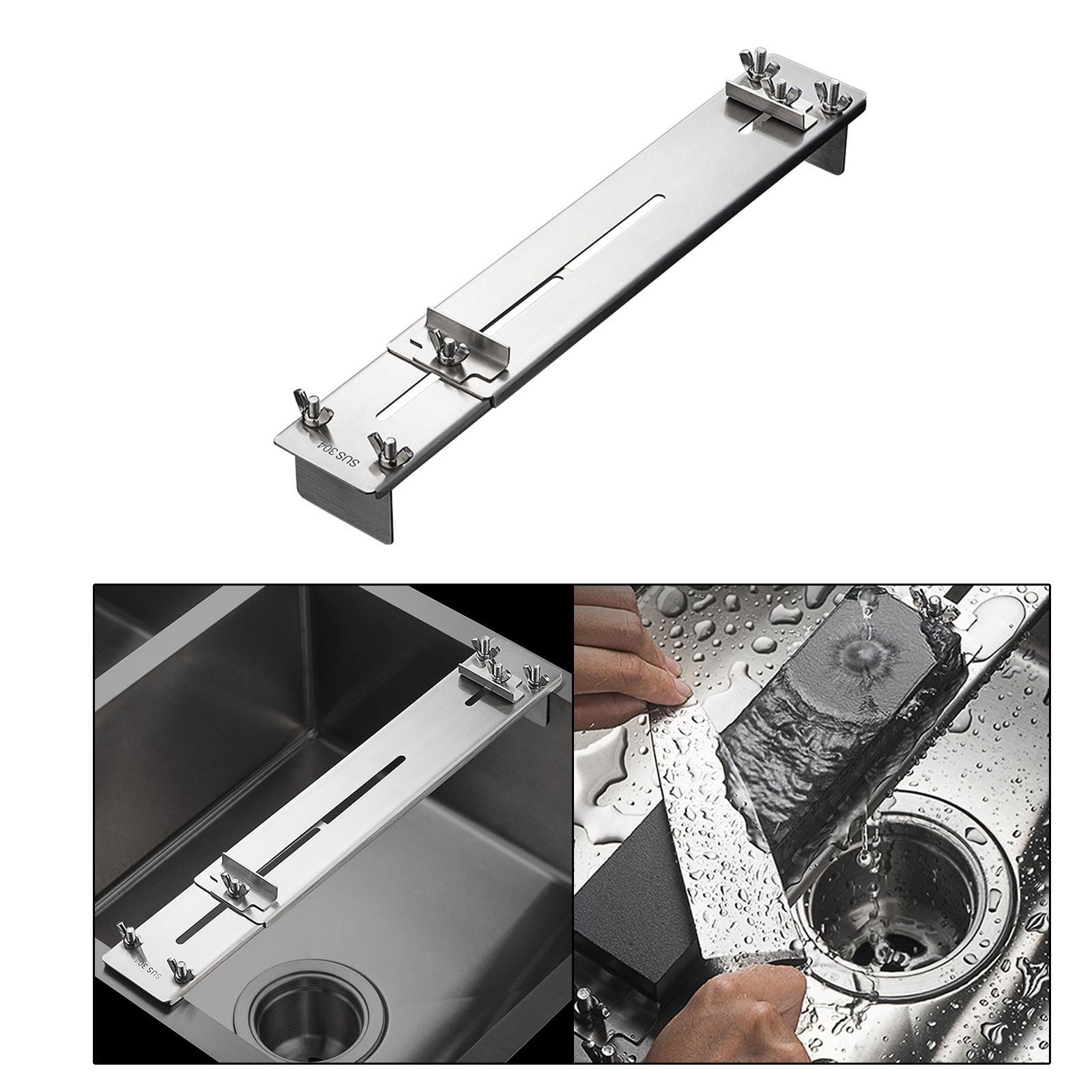 Sharpening Holder Whet Holder 304 Stainless Steel Sink Bridge