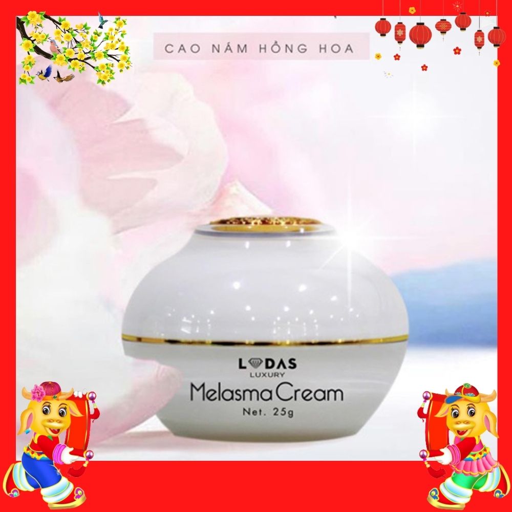 Cao Nám Hoa Hồng Melasma Cream - Lodas Luxury - MP0000004 - Loại Bỏ Vết Sạm Nám, Tái Tạo Và Phục Hồi Da, Dưỡng Ẩm Và Làm Sáng Mịn Làn Da