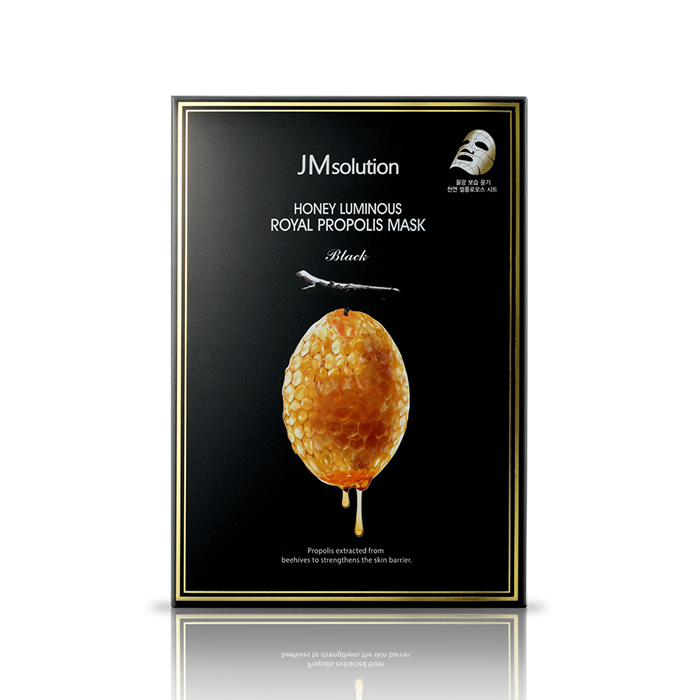 Combo 10 Mặt Nạ Keo Ong Dưỡng Ẩm Sâu, Chống Lão Hoá Da JMsolution Honey Luminous Royal Propolis Mask 30ml