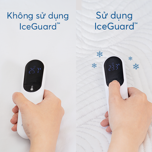 Tấm Giải Nhiệt IceGuard™ (IceGuard Pad) Ru9 - Mát Lạnh, Ngủ Mát | Chiếu Điều Hòa, Êm Ái | Bao Gồm 6 Kích Thước