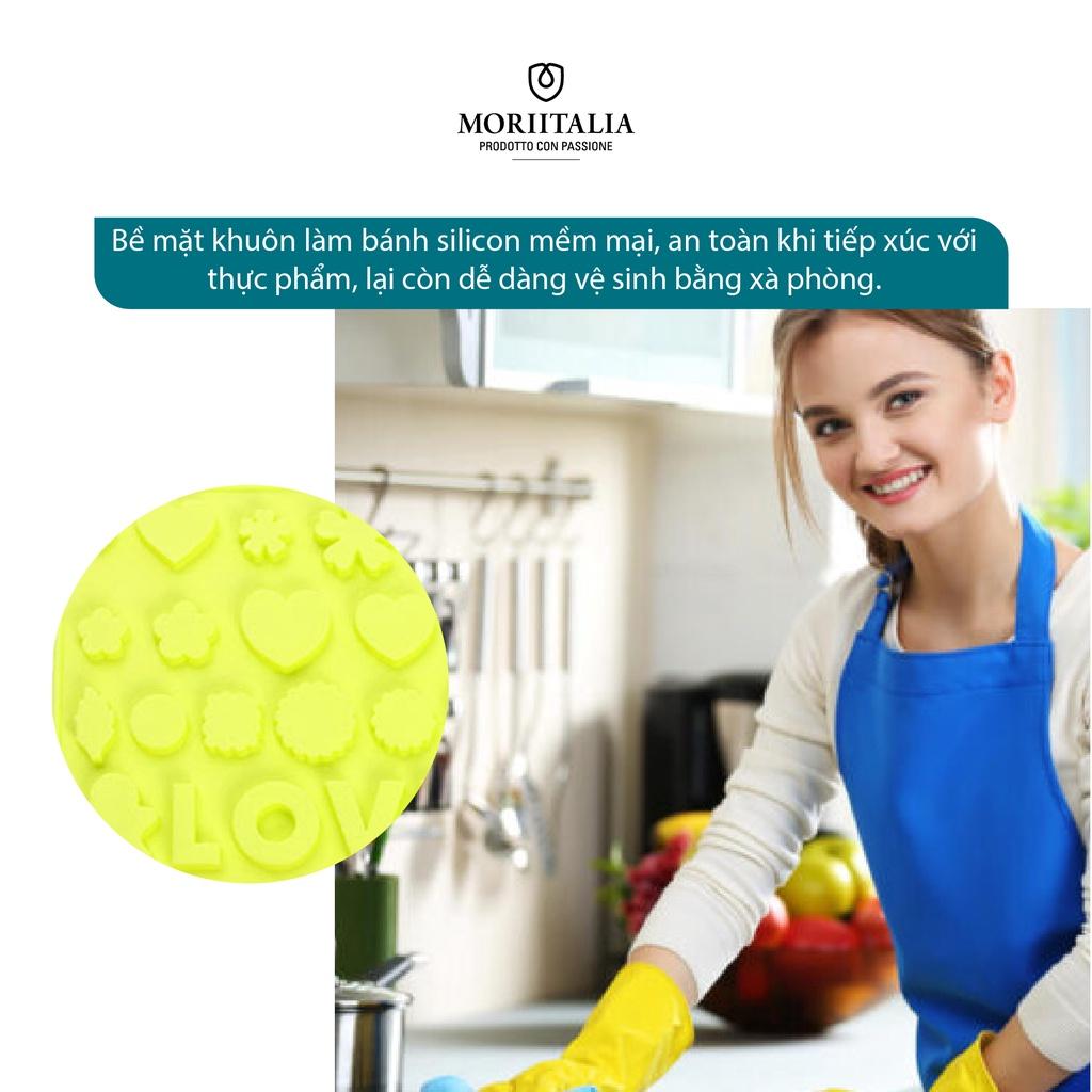 Khuôn bánh Silicon La Fonte tạo hình và chữ YY20399