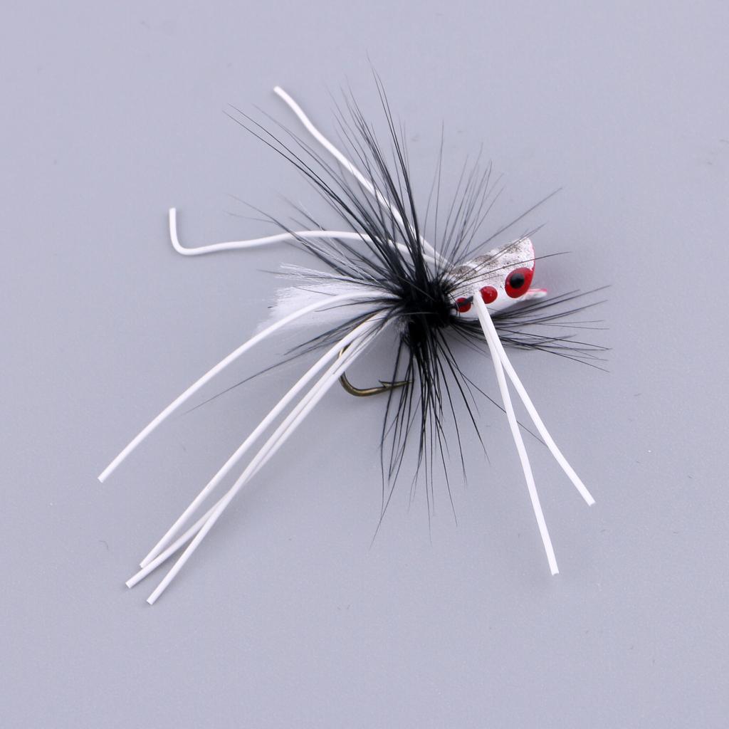 Fly Dry Fishing Floating Popper Flies Artificial Fishing Baits
