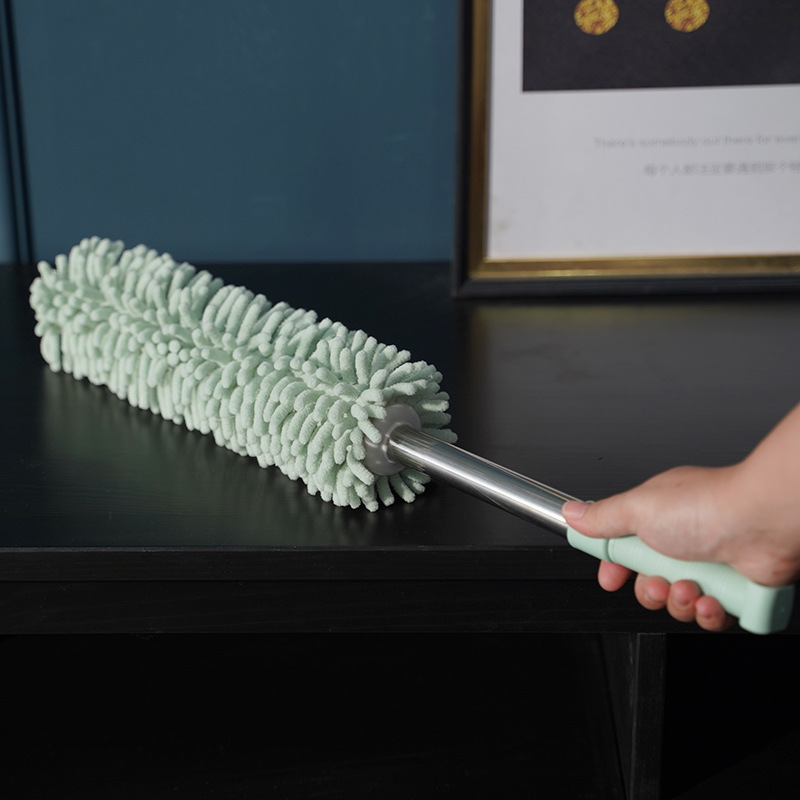 Chổi Lau Bụi San Hô Có Thể Kéo Dài Mẫu Lớn - Hàng Chính Hãng