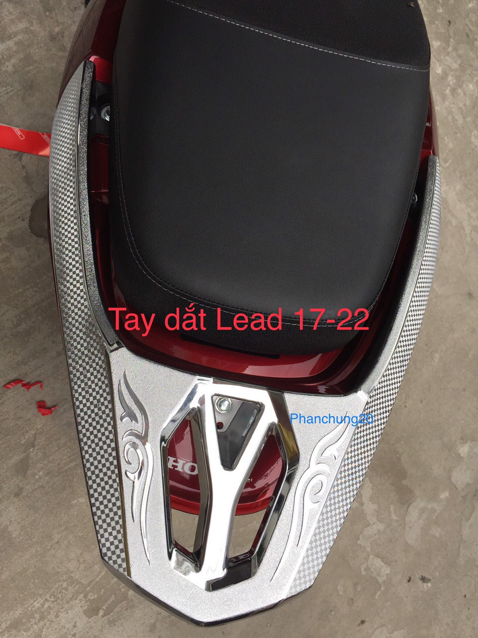 COMBO ỐP PHỤ KIỆN TRANG TRÍ DÙNG CHO ĐỜI XE HONDA LEAD 2017 2018 2019 2020 2021 CROM