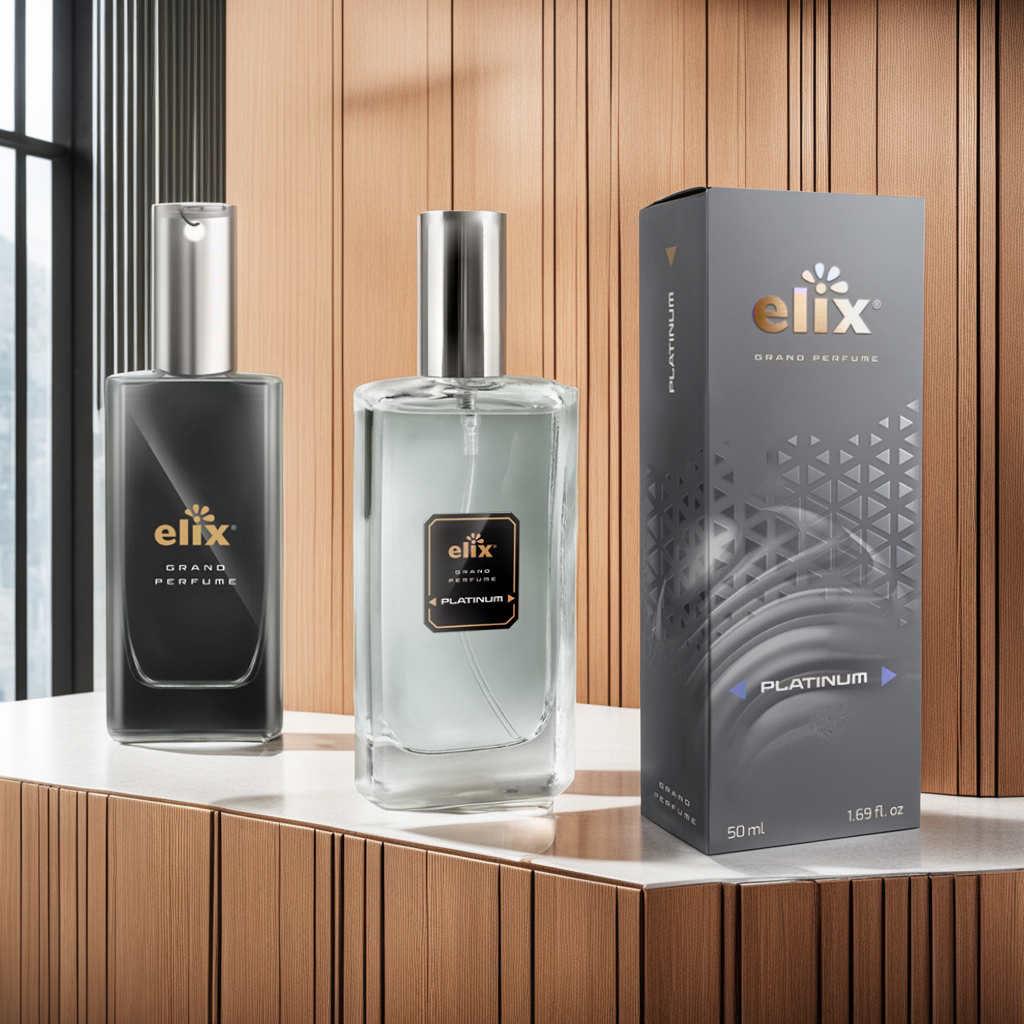 Nước hoa xịt ô tô Grand Perfume Elix 50ml - Hương Platinum (Sang trọng - Thơm mát) - Nhập khẩu chính hãng Ba Lan hương thơm dịu nhẹ tự nhiên