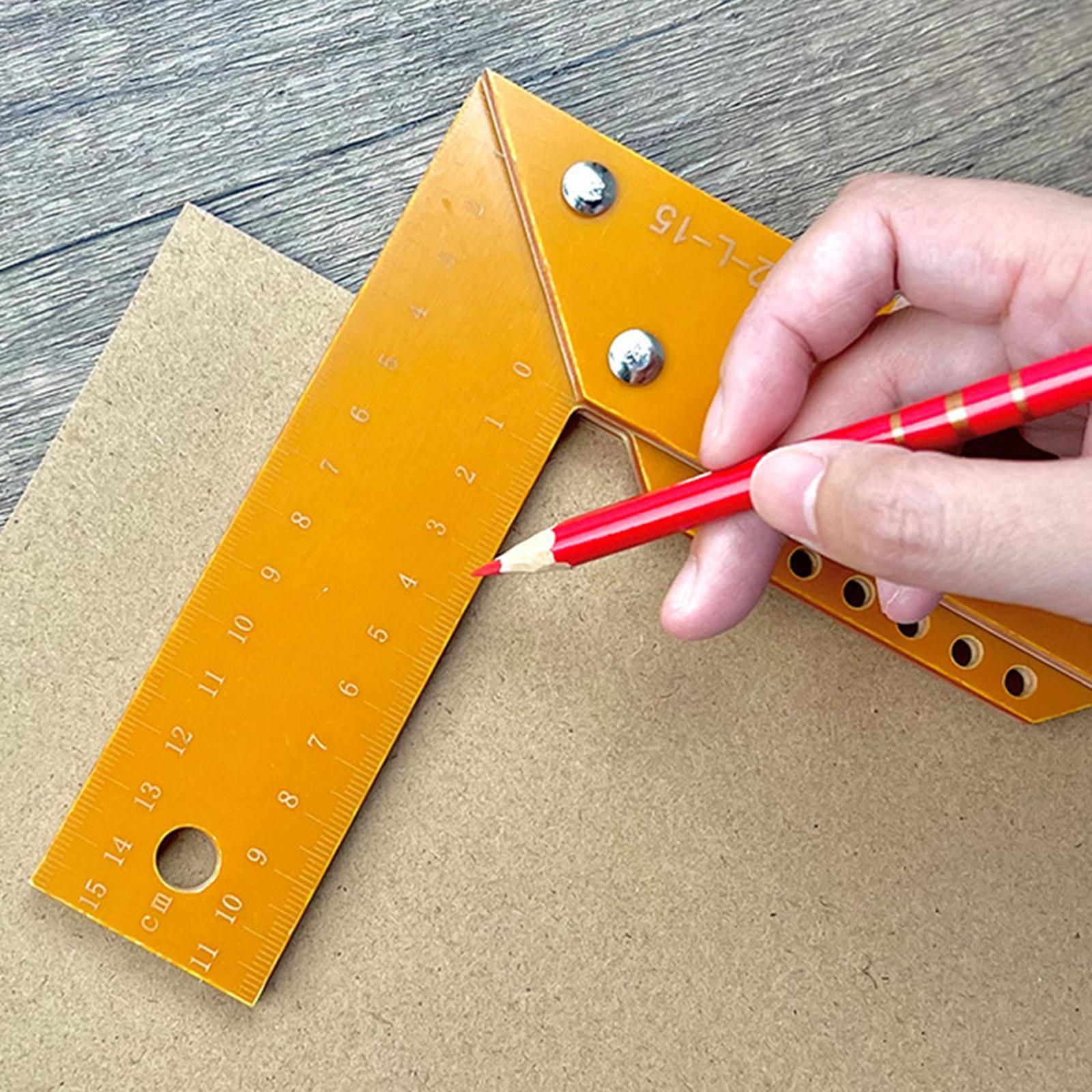 L Square Ruler Woodworking Framing Professional Layout Straight Angle Ruler